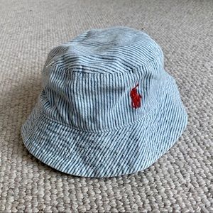 Reversible Polo Baby Hat